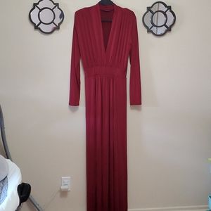 Fashion Nova Burgundy Dress